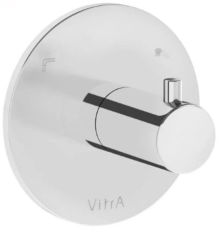 Vitra A42857 Origin Ankastre 2 Yollu Yönlendirici Krom.